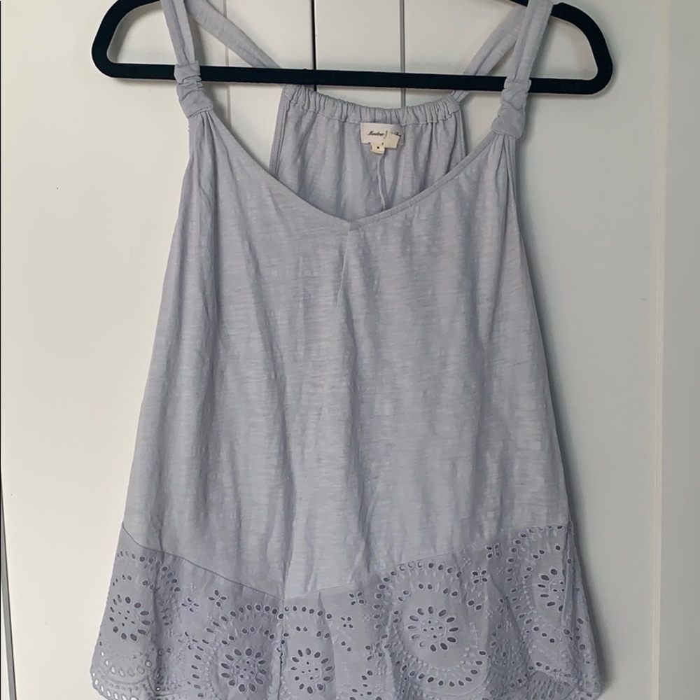 Light blue floral tank